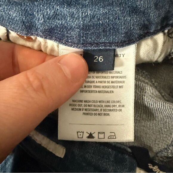 Citizens of Humanity Joline Jeans 26 Blue High Rise Crop Premium Vintage Denim - Picture 11 of 15